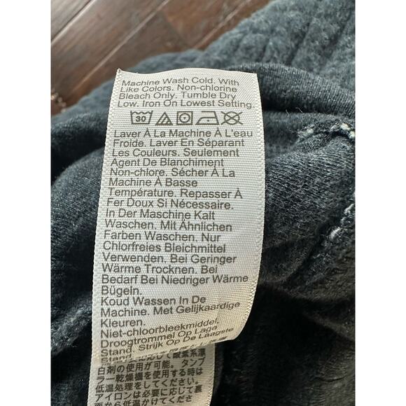 J. Crew Women's Quilted Diamond Sweatshirt Blue-Gray Size M - Picture 6 of 8